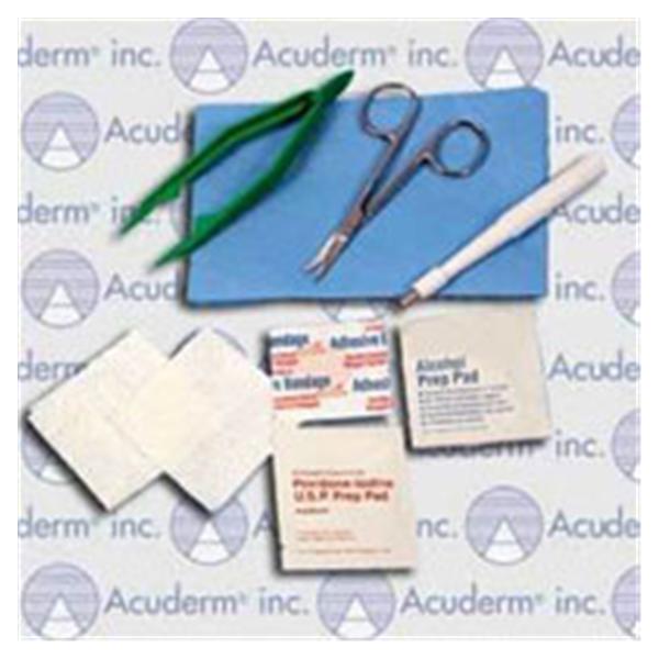 Kit Biopsy Skin Acu-Punch 4mm With Gauze/Scissors/Forceps Sterile 20/Bx